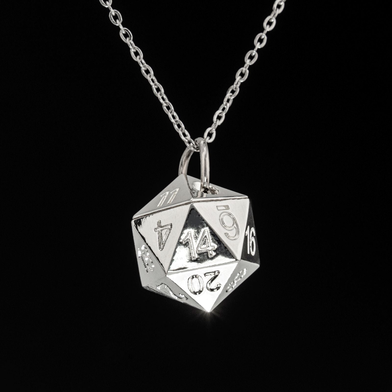 Serpent D20 Dice Necklace — TheDiceofLife
