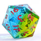 Captured Magic Sharp Edge Resin Dice Set-Living Lighting