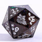 Captured Magic Sharp Edge Resin Dice Set-Raccoon's Reward