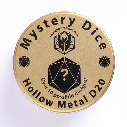 Quest's Reward Mystery Dice Hollow Metal D20