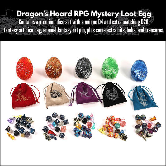 Dragon's Hoard RPG Mystery Loot Egg