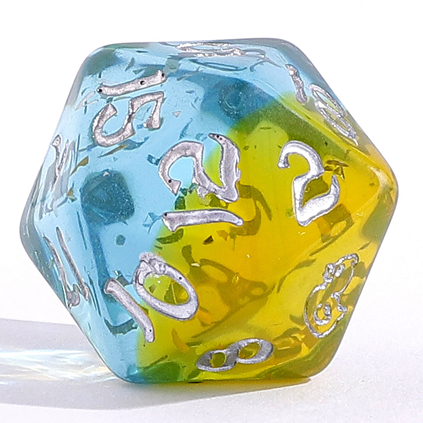 Rubber Ducky Resin Polyhedral Dice Set