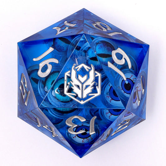 Sharp Edge Liquid Core 55mm Chonk D20-Healing Gaze