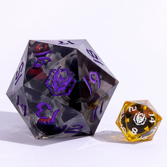 Sharp Edge Liquid Core 55mm Chonk D20-Old One's Stare