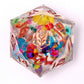 Sharp Edge Resin 55mm Chonk D20-Eternal Garden