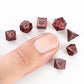 Unseeli Tiny Dice Set in Potion Bottle-Red