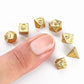 Unseeli Tiny Dice Set in Potion Bottle-Gold