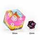 55MM Chonk Rubber Silicon D20 - Radiant Whispers