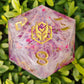 Captured Magic 100mm Chonk D20 - Flower Storm