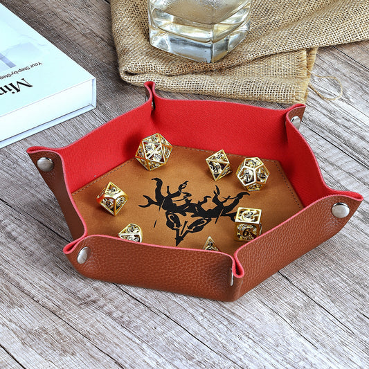 Table Armor Dice Tray With Fine Arts-Dnd Class Druid