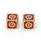 Cogcraft Fidget 2D6 Set Emberforge - Red and Gold