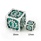 Cogcraft Fidget 2D6 Set Time Machine - Green and Silver