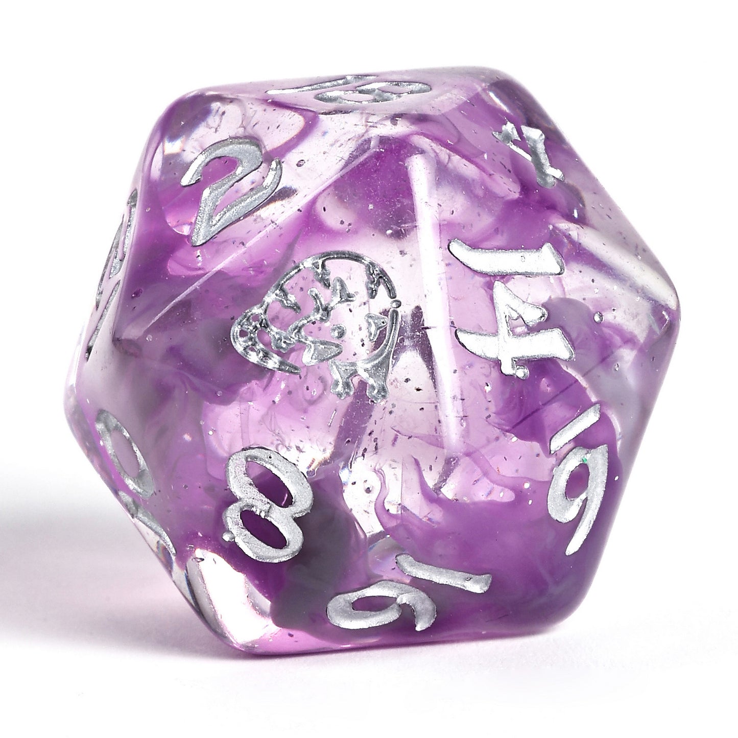 Opossum Resin Polyhedral Dice Set