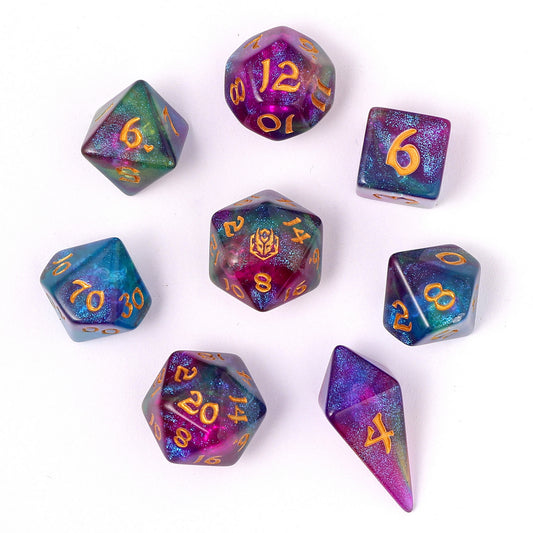 8pcs RPG dice set-Siren's Melody