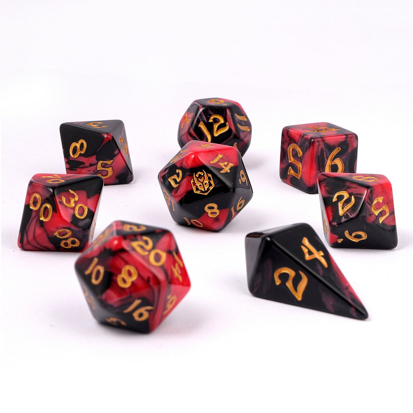 8pcs RPG dice set-Blood Pact