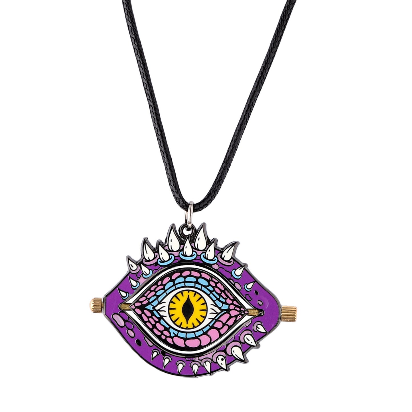 Dragon Blink D2 Necklace-Purple