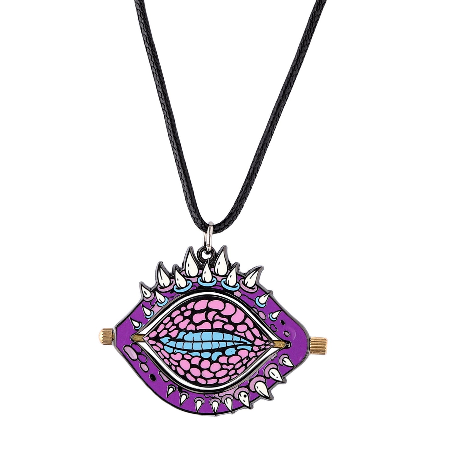 Dragon Blink D2 Necklace-Purple